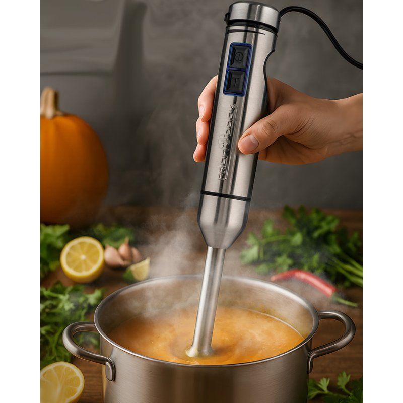 PROFI COOK mixeur plongeant PC-SM 1317, 1000 watts, acier inoxydable